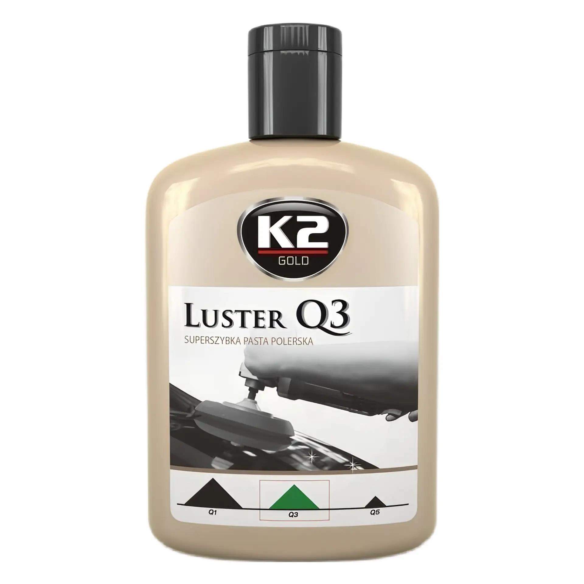 762b785d-401c-4c54-b9f8-b8114033eb0e Automobīļu pulēšanas pasta K2 Luster Q3, 250 g