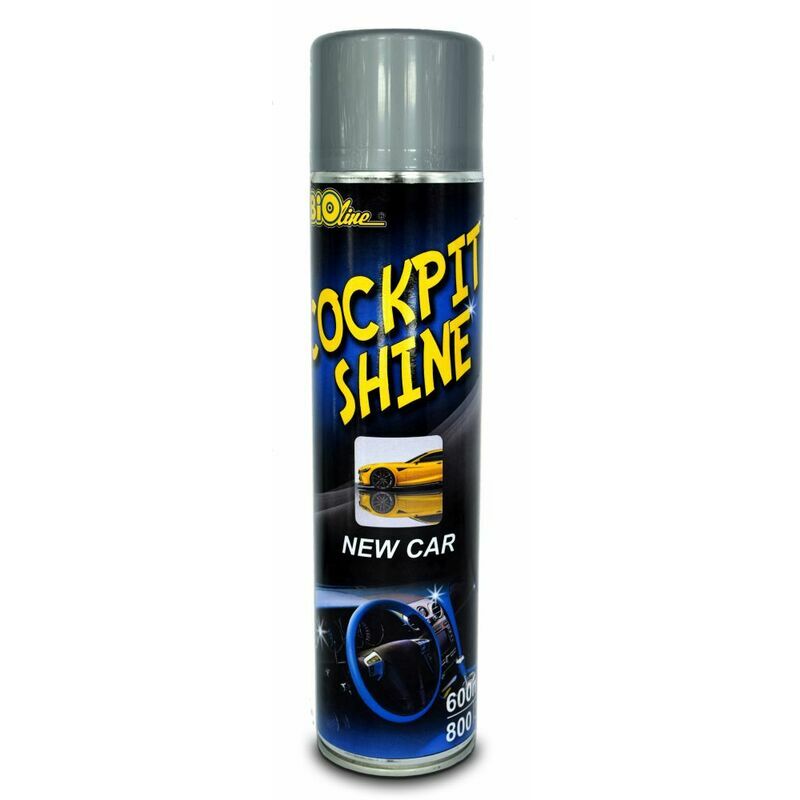 BIOLINE Paneļu kopšanas aerosols, New Car aromāts, 600ml