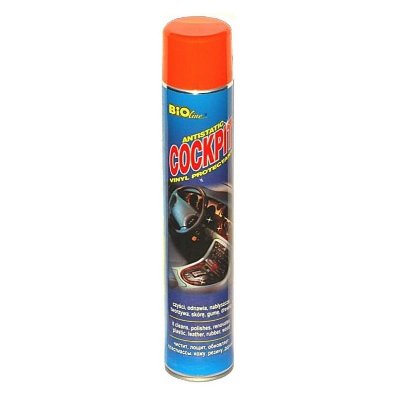 BIOLINE Paneļu kopšanas aerosols, New Car aromāts, 750ml