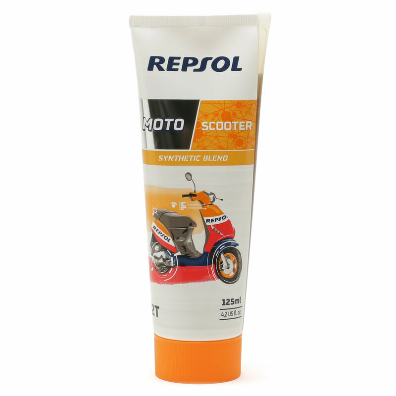 Eļļa Repsol 2T moto Scooter sintētika, 125ml