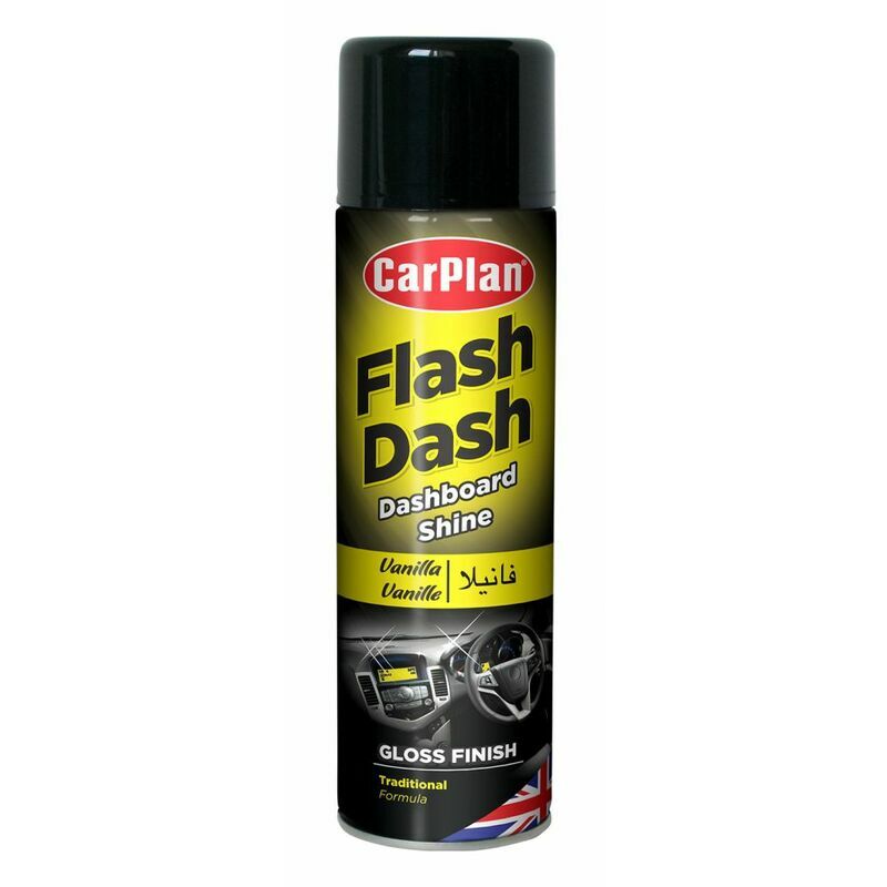 CarPlan paneļu kopšanas līdzeklis aerosolā – spīdīgs, vaniļas aromāts, 500ml