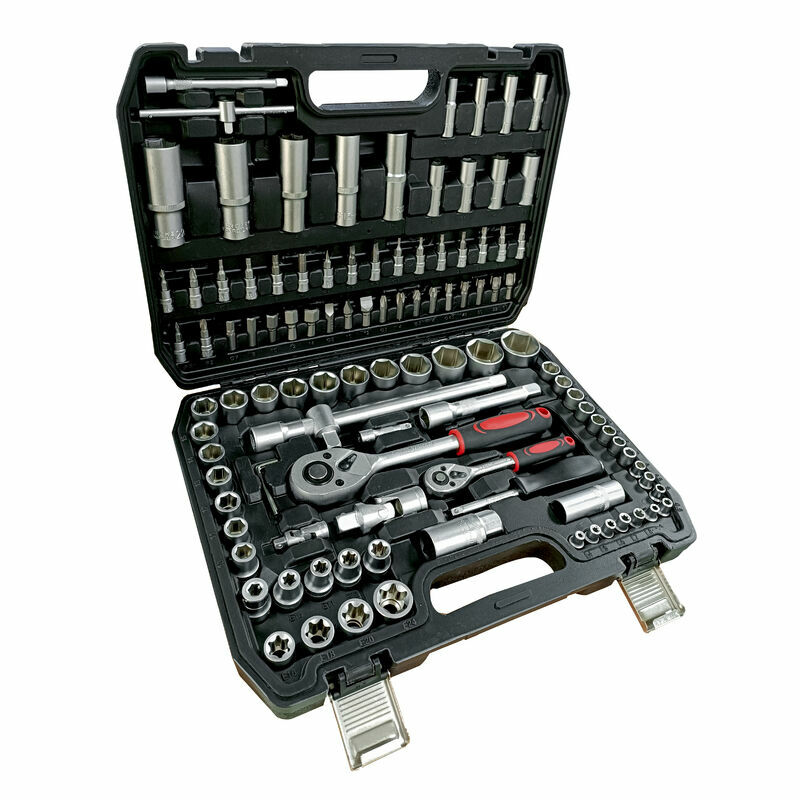 Instrumentu komplekts 1/2″, 1/4″, 108gab.
