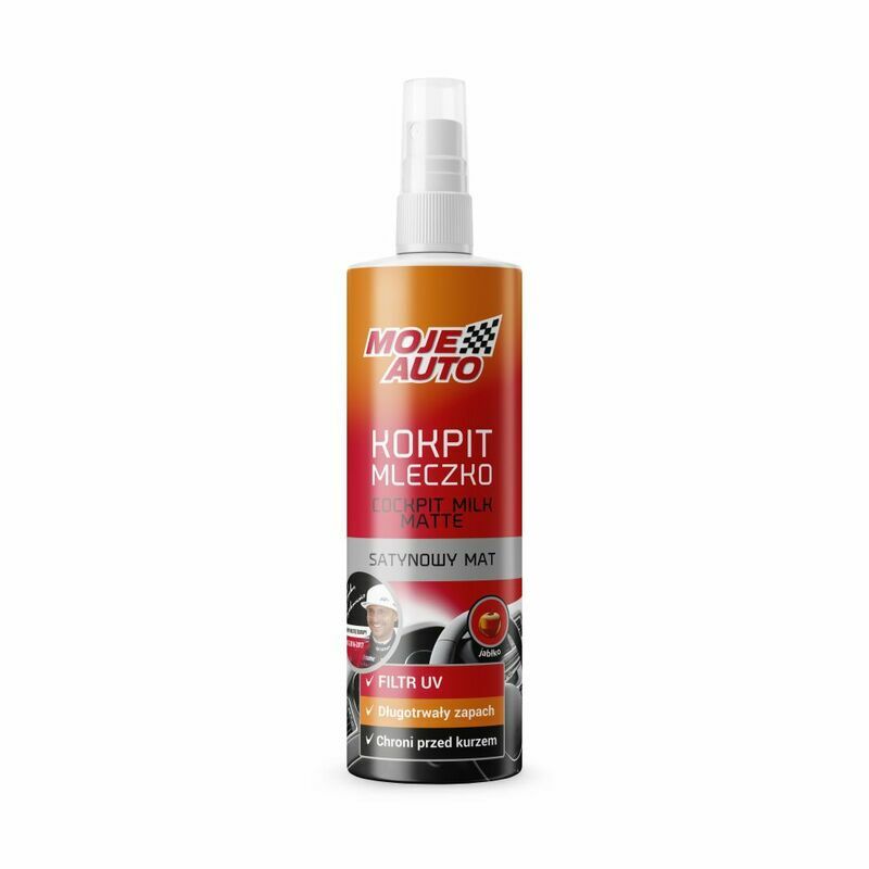 Moje Auto paneļu tīrīšanas pieniņš – matēts,  ābolu aromāts, 300ml