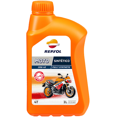 Eļļa Repsol 4T moto Smarter sintētika 10W40, 1L