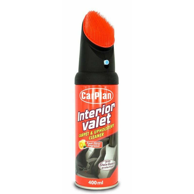 CarPlan Polsterējumu tīrīšanas līdzeklis aerosolā, ar birsti, 400ml