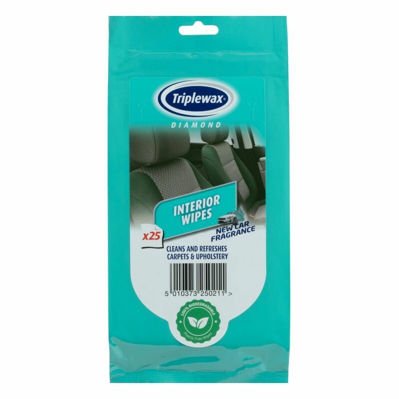 Triplewax polsterējumu tīrīšanas salvetes 25gab