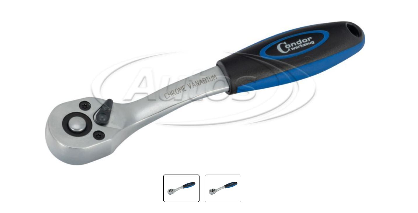 Sprūdrata atslēga, 1/4″, 72 zobi, 150 mm, Condor Werkzeug