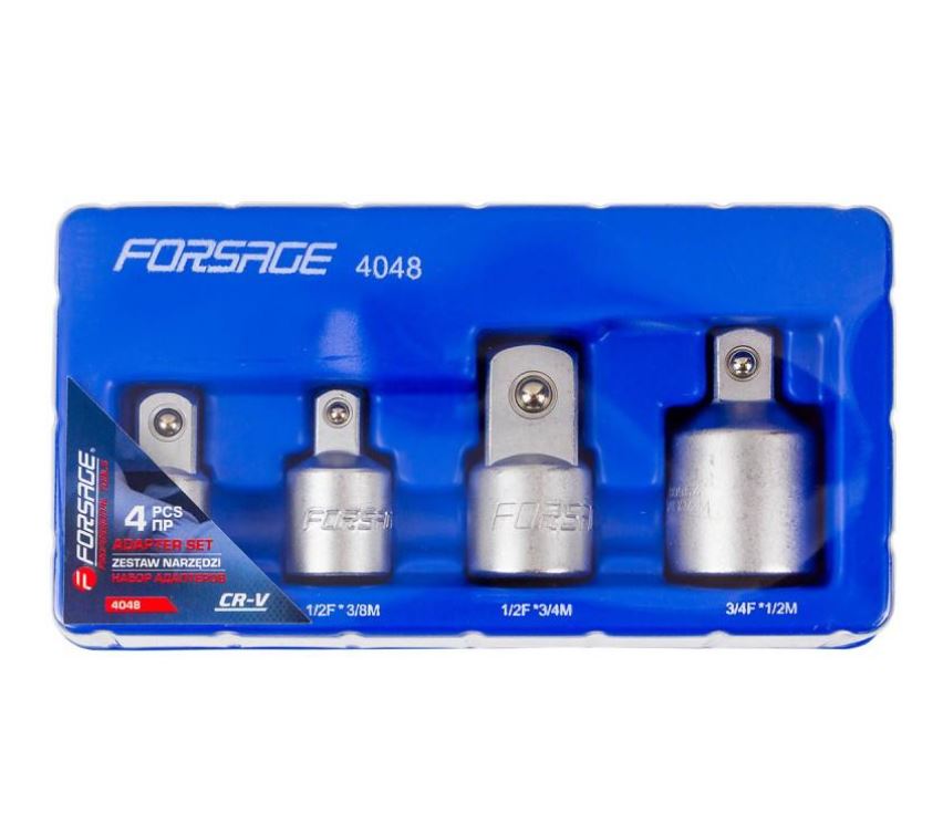 Adapteru komplekts .4gab ; Forsāža,F-4048 (58296)
