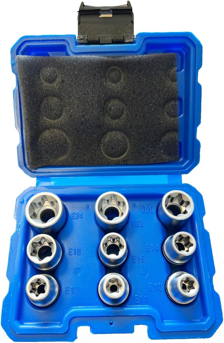 TORX galviņu komplekts E4-E24 9 gab., SATRA