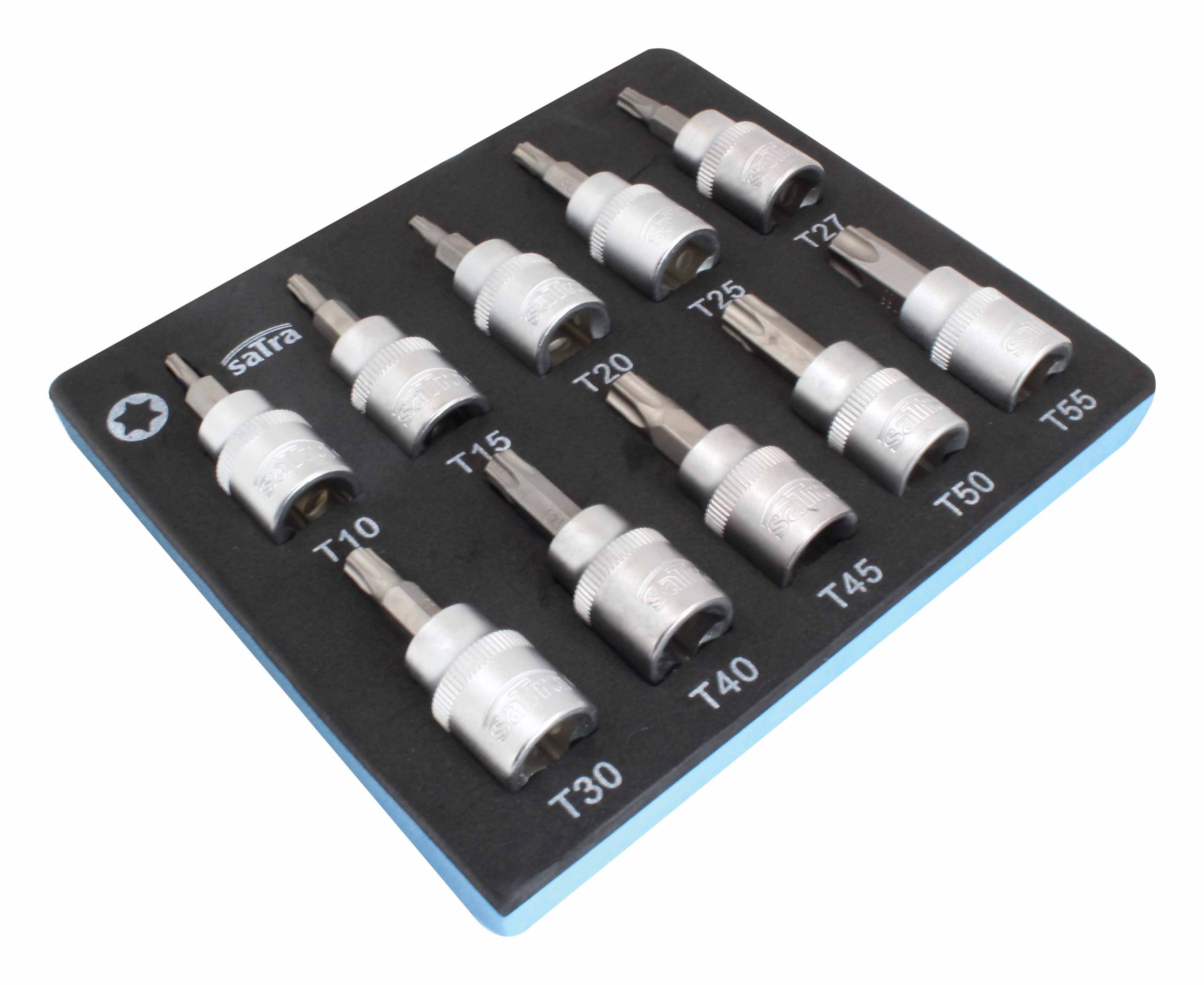 TORX uzgriežņu atslēgas 3/8  10 gab., SATRA