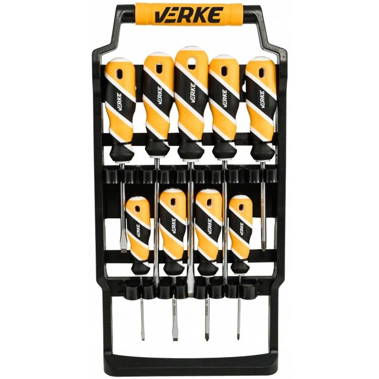 Skrūvgriežu komplekts 9 gab, VERKE PREMIUM LINE