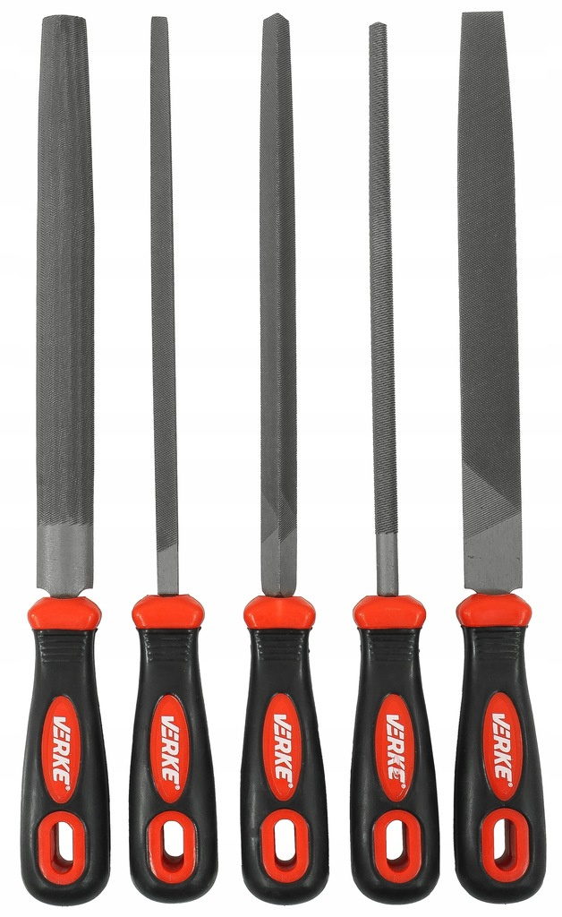 metāla vīļu komplekts, 5 gab. 200 mm VERKE