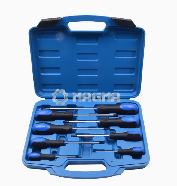 Torx skrūvgriežu komplekts 11 gab.  MAGMA
